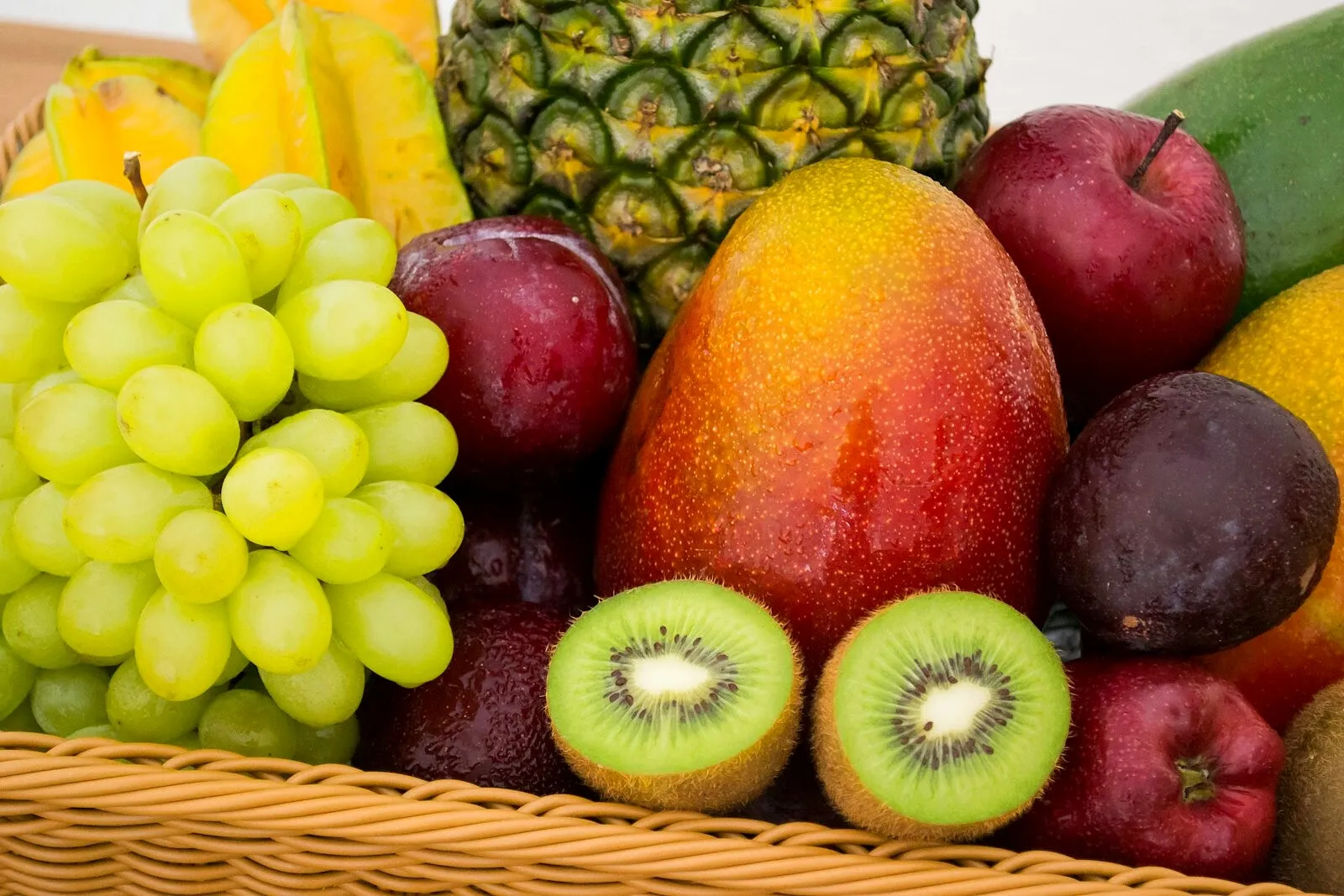 Frisches Obst für das Büro